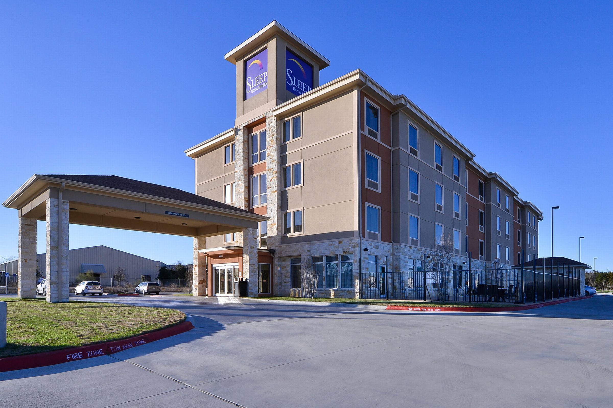 Sleep Inn&Suites Austin – Tech Center Exterior foto